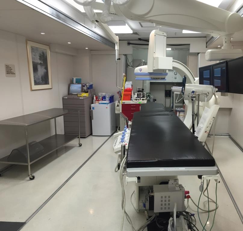 GE Innova 3100 Mobile Cath Lab