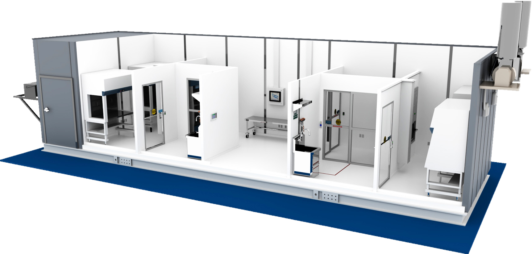 Pre-Built Mobile Cleanrooms | Modular Devices