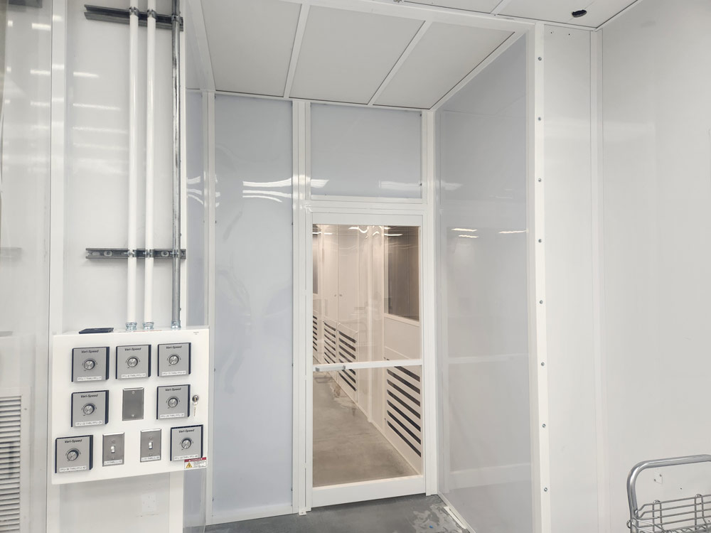 Panel Based cGMP Cleanroom Interior Door.