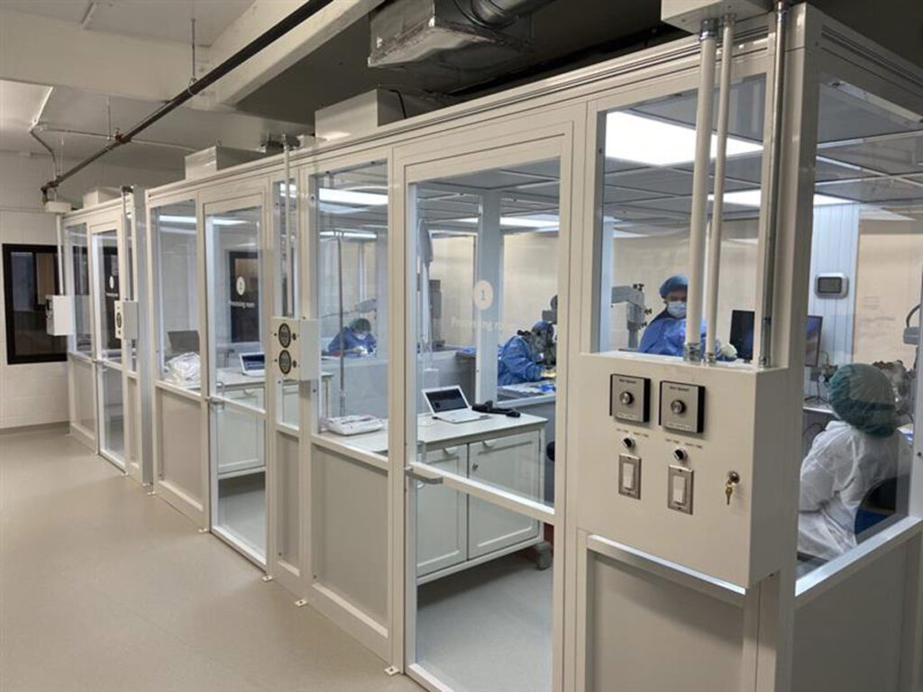 Panel Based cGMP Cleanroom Interior.